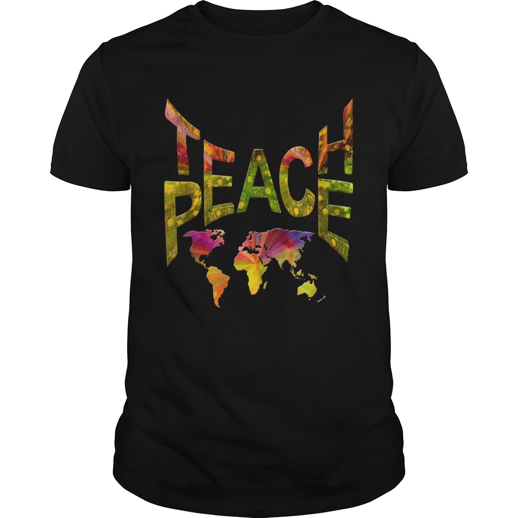 TeachPeace Around the Globe  Unisex