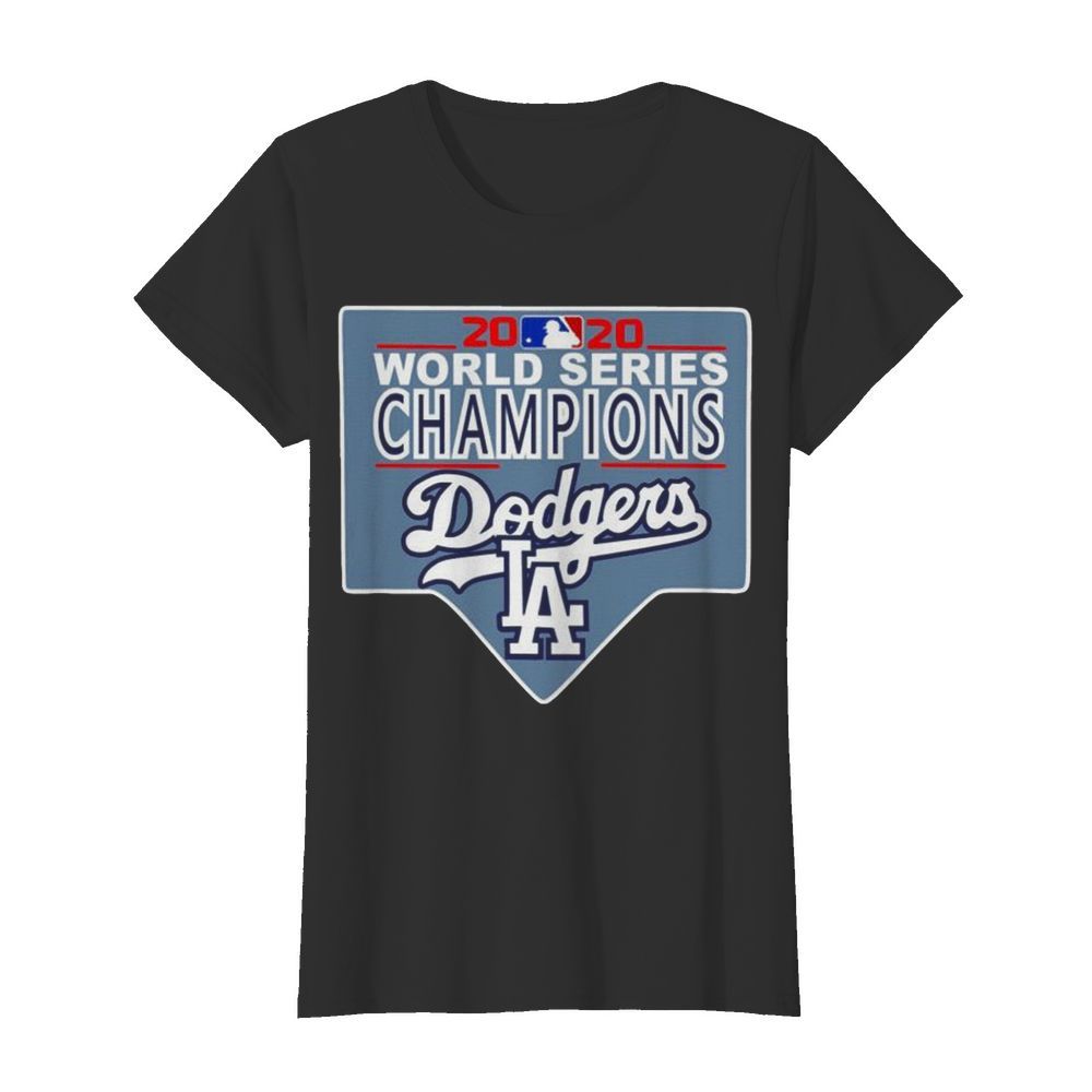 Team LA Dodgers 2020 World Series Champions  Classic Women's T-shirt