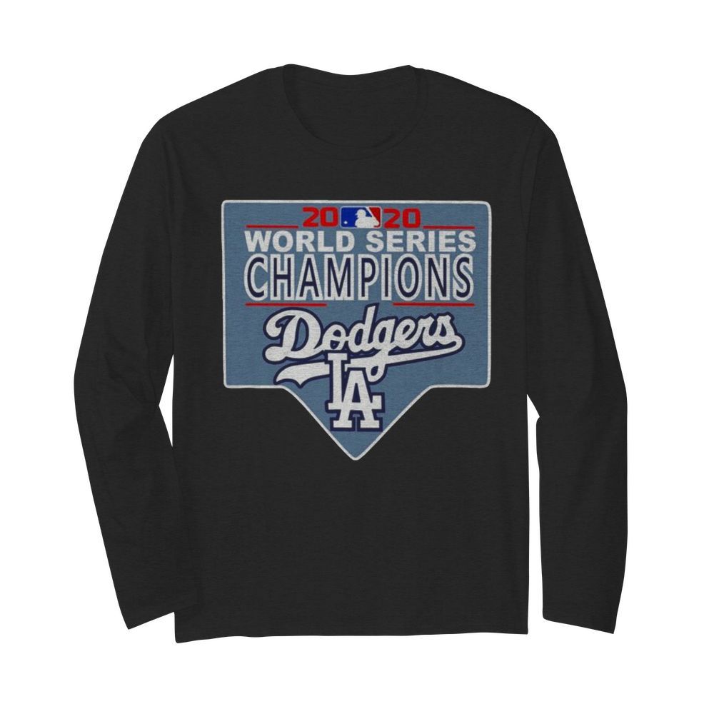 Team LA Dodgers 2020 World Series Champions  Long Sleeved T-shirt 