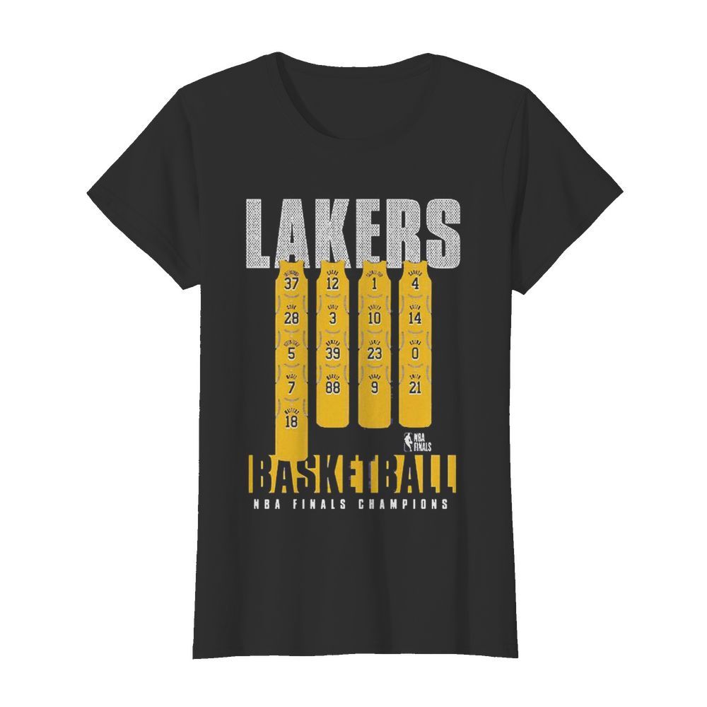 Team Lakers Basketball 2020 NBA Finals Champions  Classic Women's T-shirt