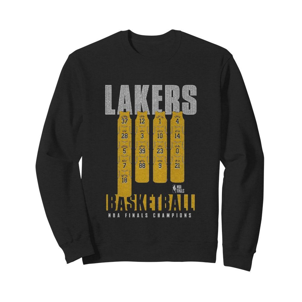 Team Lakers Basketball 2020 NBA Finals Champions  Unisex Sweatshirt