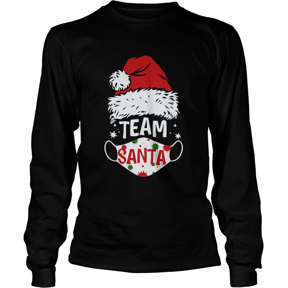 Team Santa Face Mask Christmas 2020 Cost  Long Sleeve