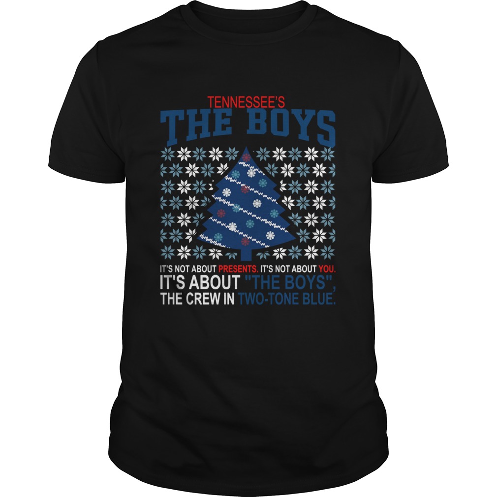 Tennessees The Boys Merry Christmas shirt