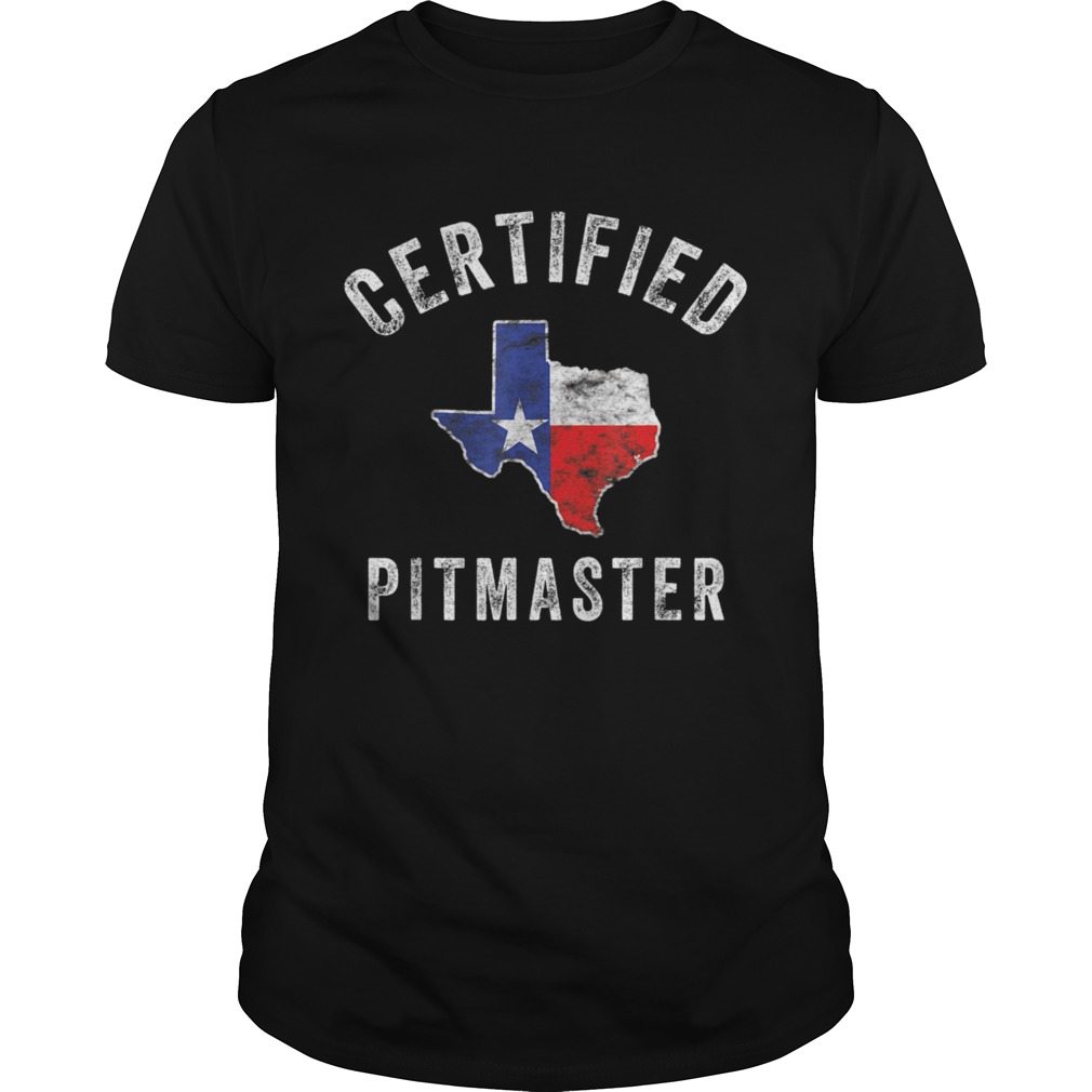 Texas Smoked Meat BBQ Pitmaster Grilling shirt