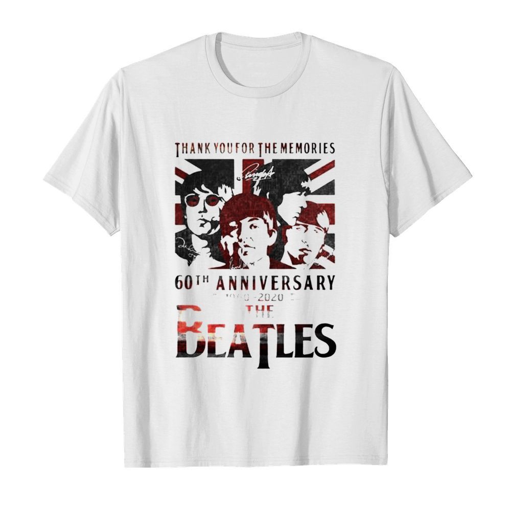 Thank you for the memories 60th Anniversary 1960 2020 The Beatles  Classic Men's T-shirt