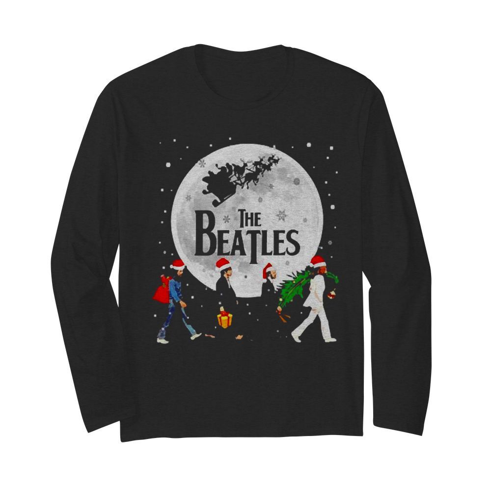 The Beatles gift ugly Christmas  Long Sleeved T-shirt 