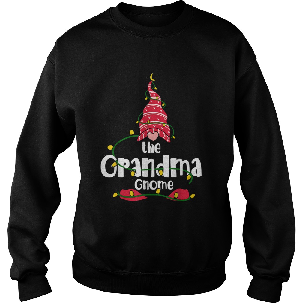 The Grandma Gnome Family Matching Group Christmas  Sweatshirt