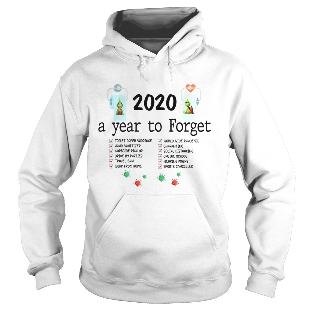 The Grinch And Max Toilet Paper 2020 A Year To Forget Coronavirus  Hoodie