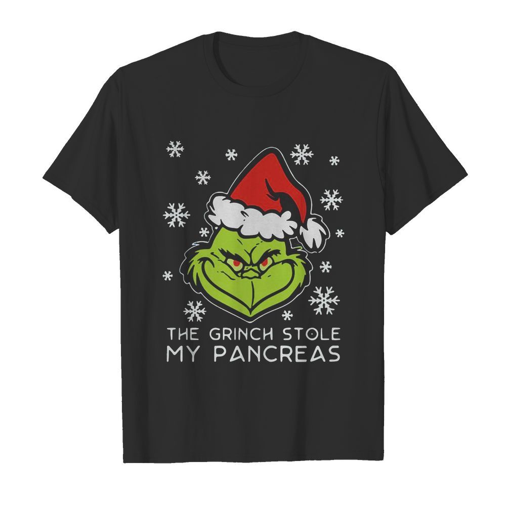 The Grinch Stole My Pancreas Christmas shirt