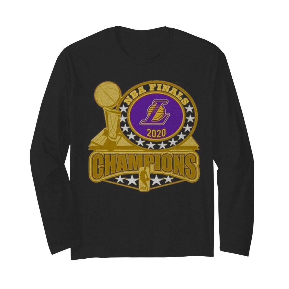 The Los Angeles Lakers 2020 NBA Finals Champions  Long Sleeved T-shirt 