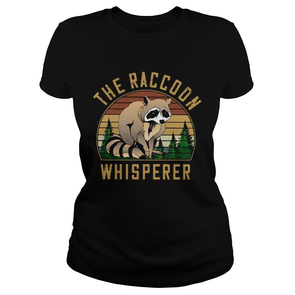 The Racoon Whisperer Vintage Retro  Classic Ladies