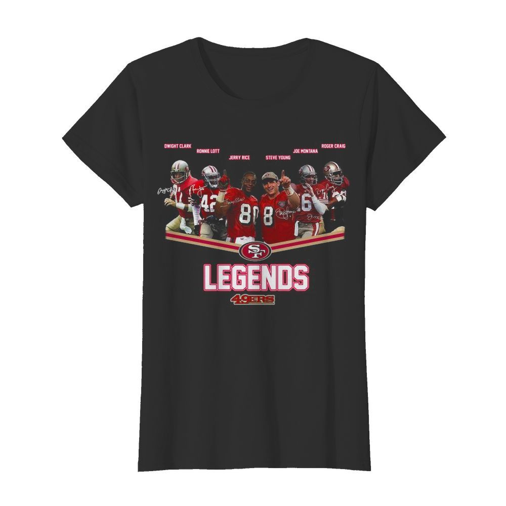 The San Francisco 49ers Legends 49ers  Classic Women's T-shirt