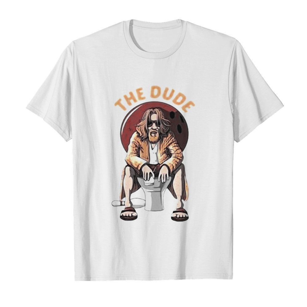 The dude big lebowski bathroom bowling shirt