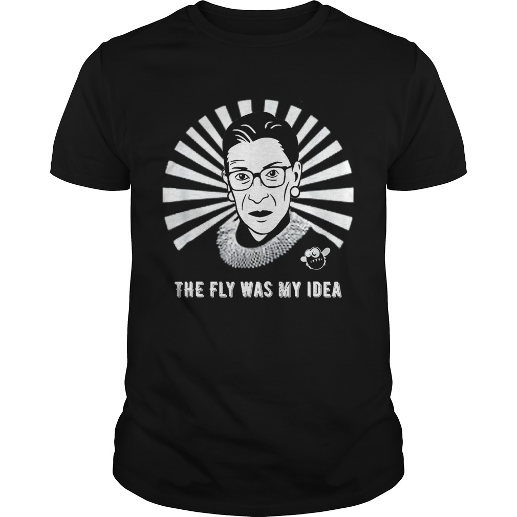 The fly was my idea VP debates mike pence fly buzz RBG shirt