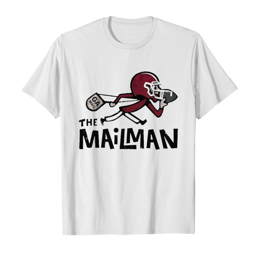 The mailman ga mail football shirt