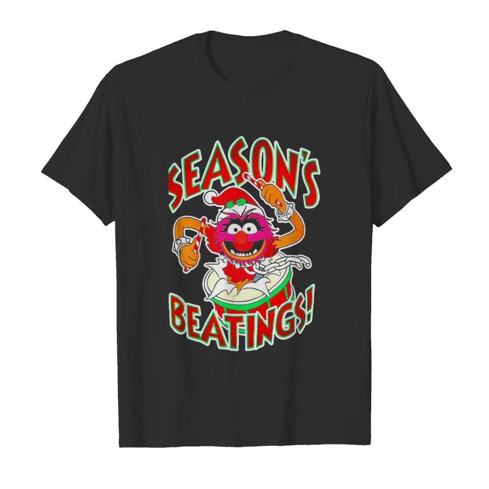 The muppets drummer season’s beatings shirt