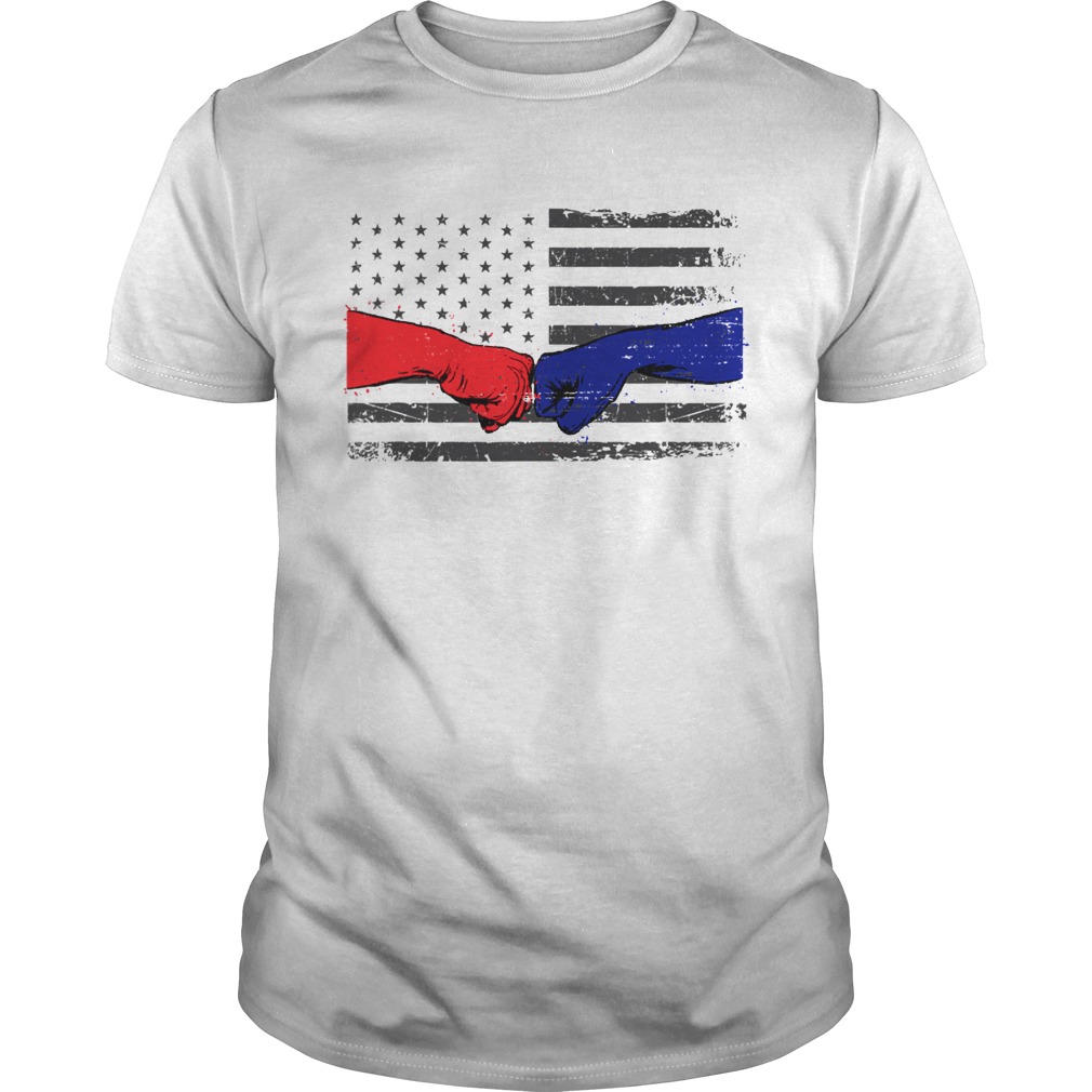 Thin Blue Line Flag Back The Blue Patriotic Police shirt