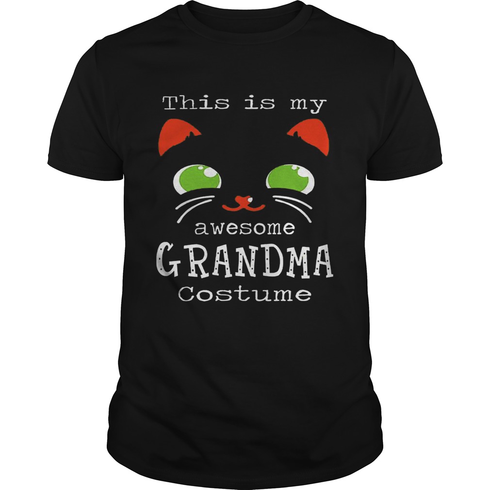 This Is My Awesome Grandma Costume shirt