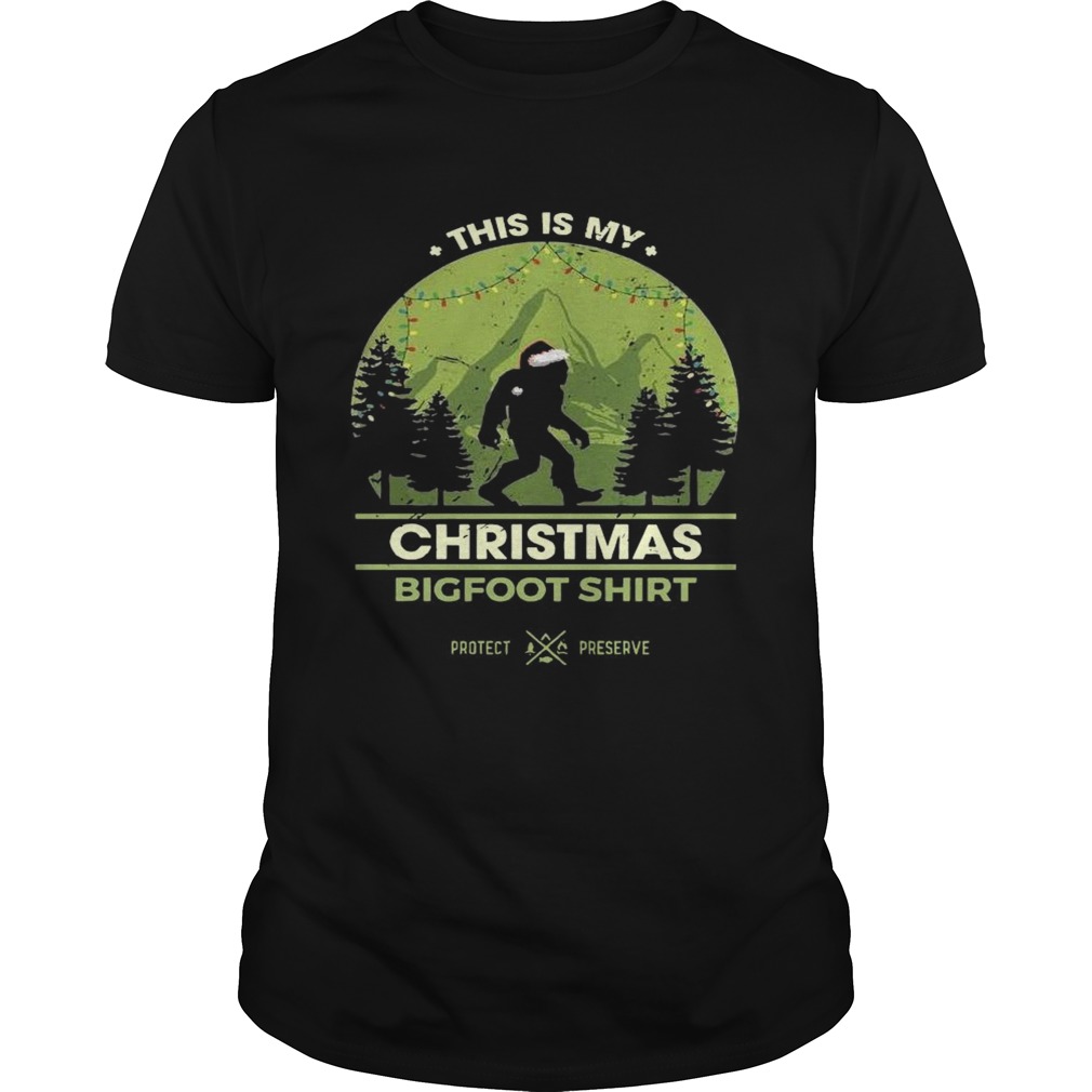 This Is My Christmas Bigfoot  Unisex