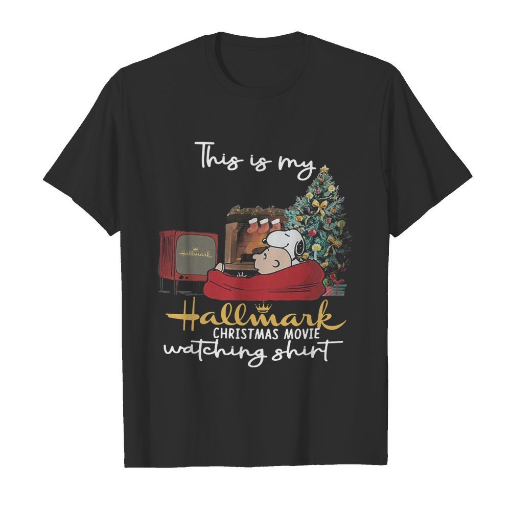 This Is My Hallmark Christmas Movie Watching shirt