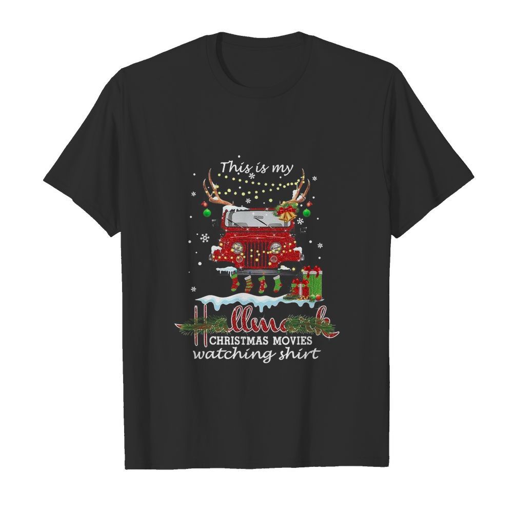 This Is My Hallmark Christmas Movies Watching shirt