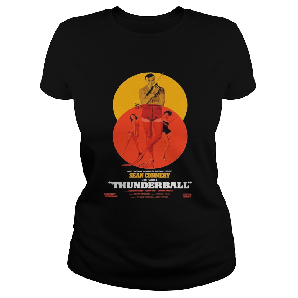 Thunderball James Bond Sean Connery Dr No Danish  Classic Ladies