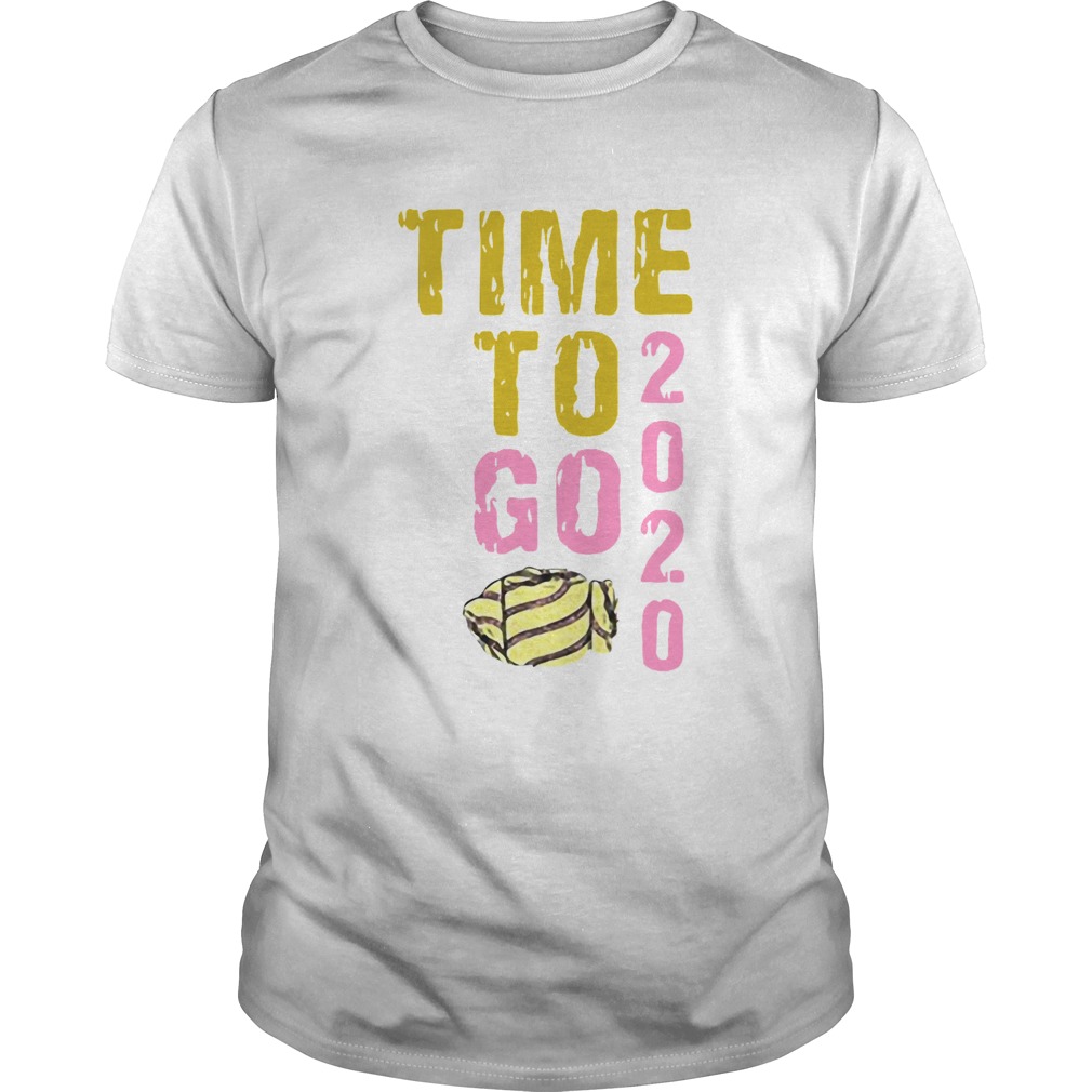 Time To Go 2020 Goodbye 2020 Hello 2021 Gold And Pink Toilet Paper shirt