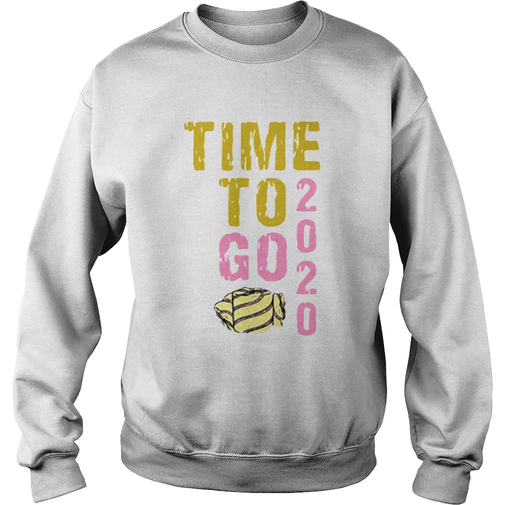 Time To Go 2020 Goodbye 2020 Hello 2021 Gold And Pink Toilet Paper  Sweatshirt