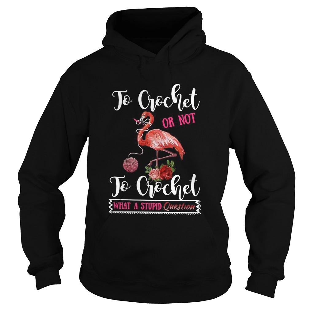 To Crochet Or Not To Crochet What A Stupid Question  Hoodie