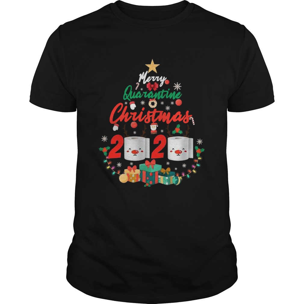 Toilet Paper Santa Claus Merry Quarantine Christmas Sweater 2020 Premium  Unisex