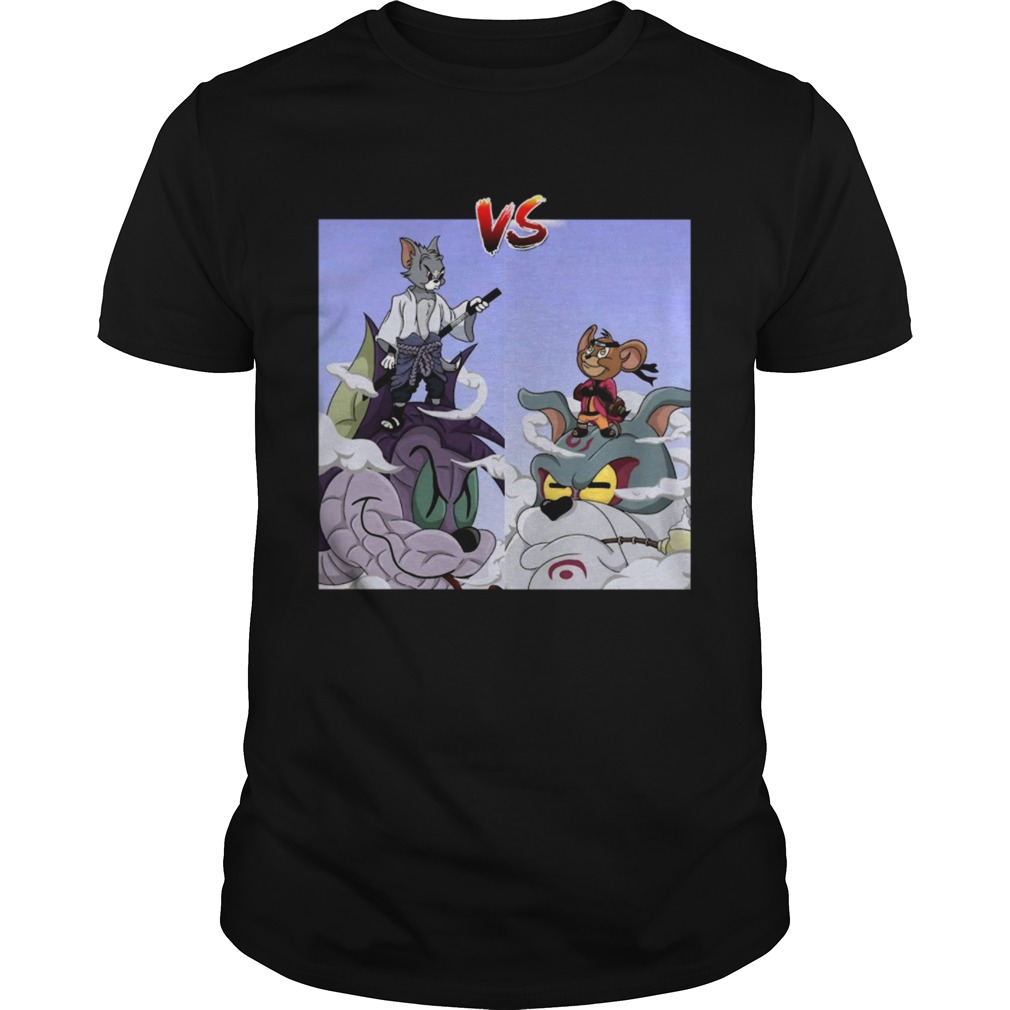 Tom Uchiha Vs Jerry Uzumaki shirt