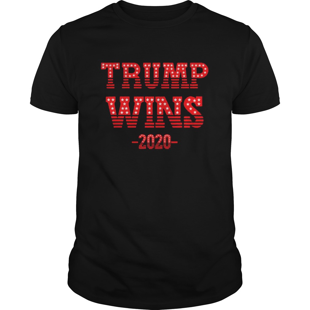 Trump Wins 2020 shirt