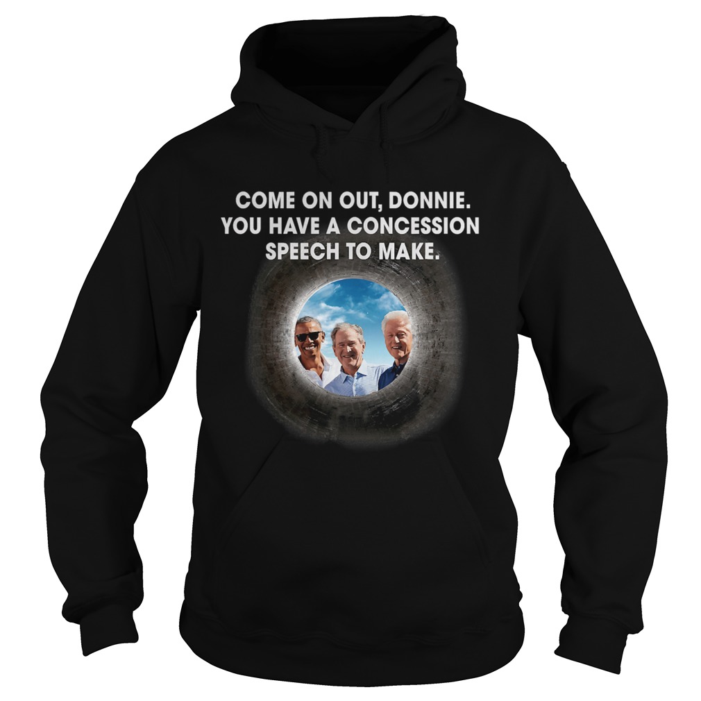 Trump slogan parody joke obama clinton bush  Hoodie