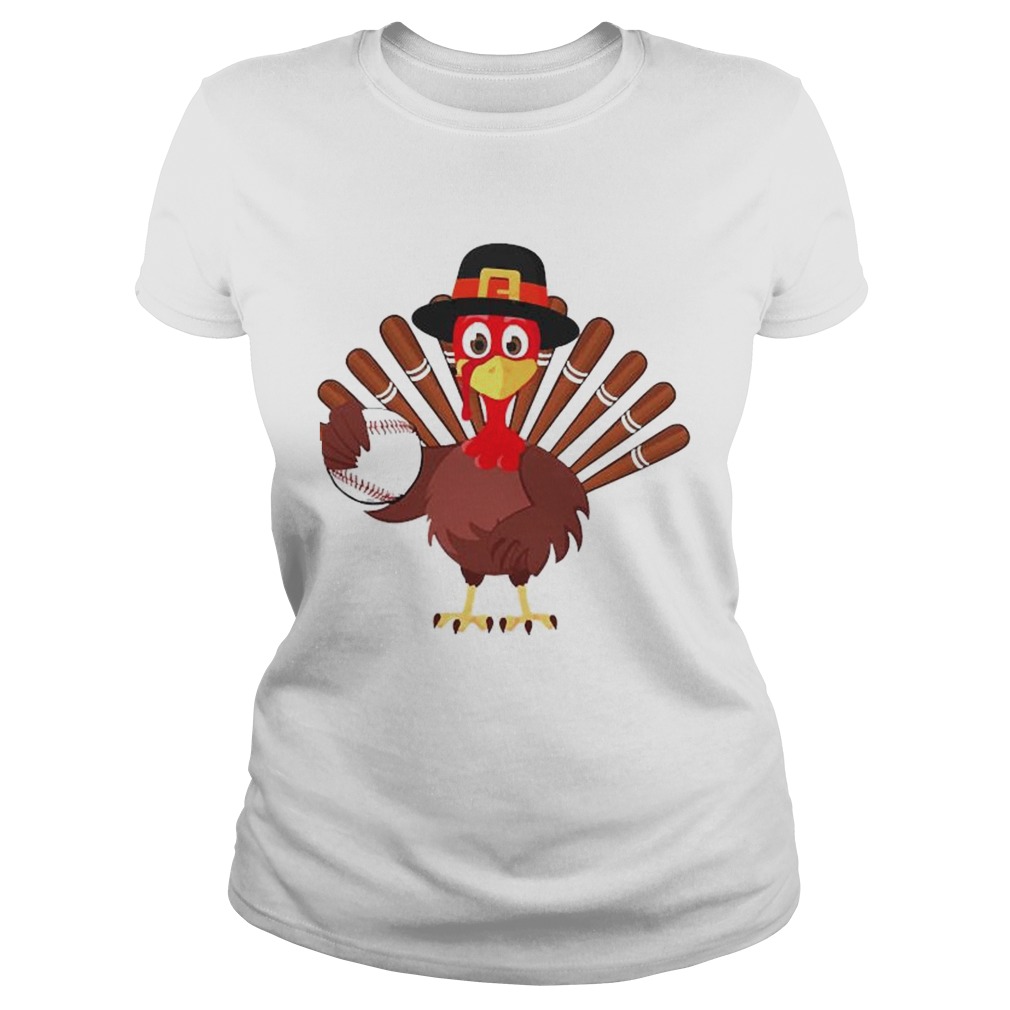 Turkey Baseball Thanksgiving 2020  Classic Ladies