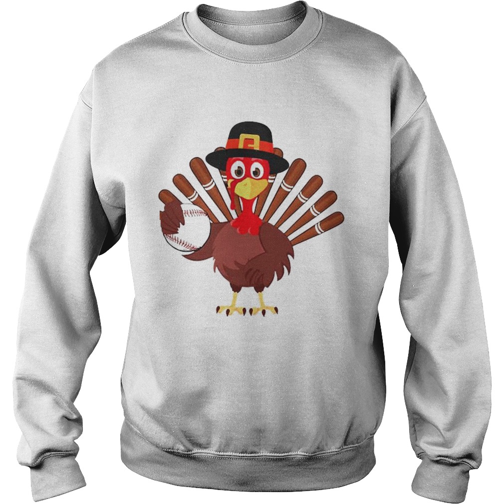 Turkey Baseball Thanksgiving 2020  Sweatshirt