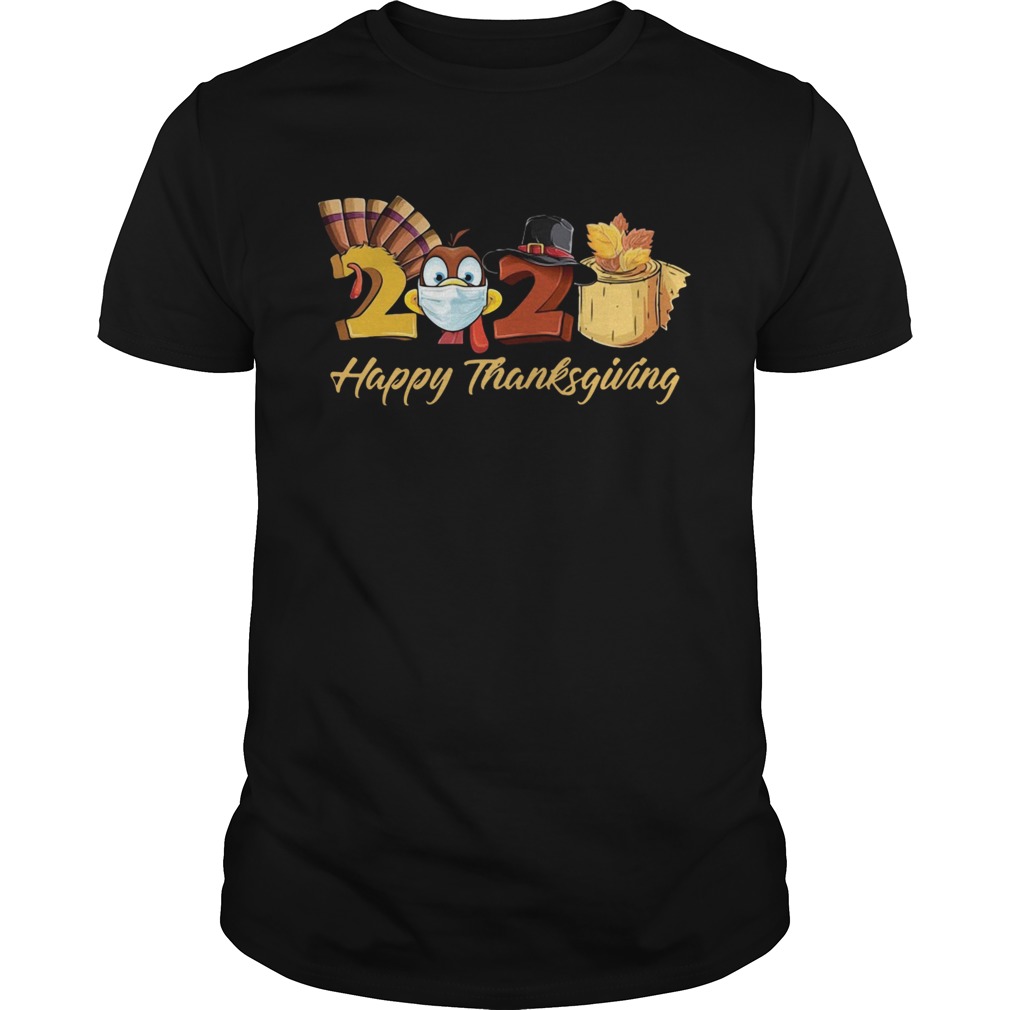 Turkey Face Mask 2020 Happy Thanksgiving shirt