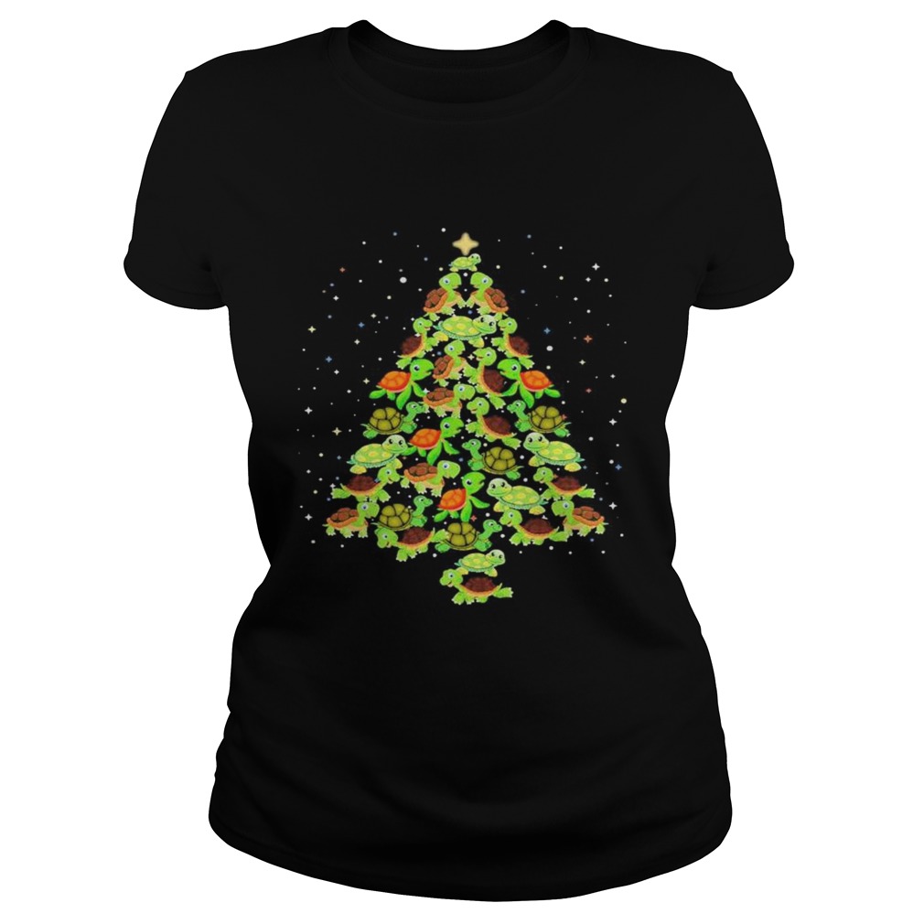 Turtles Ugly Christmas tree  Classic Ladies