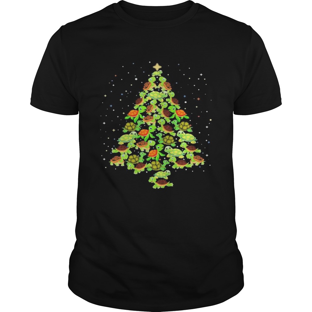 Turtles Ugly Christmas tree shirt