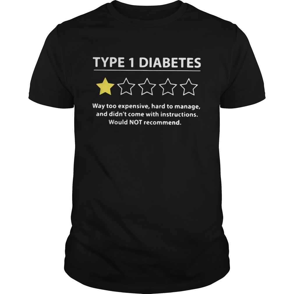 Type 1 Diabetes Way Too Expensive Hard To Manage And Didnt Come With Instructions Would Not Recomm