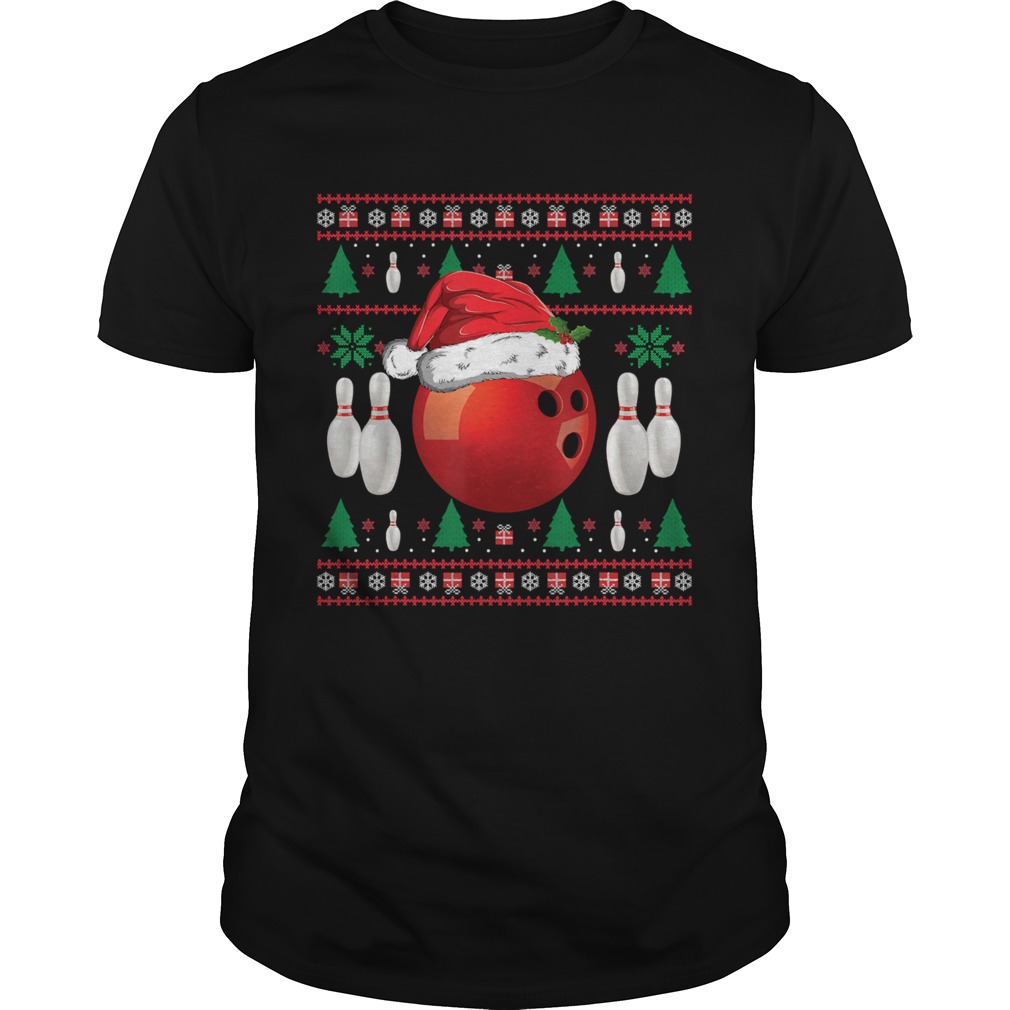 Ugly Christmas Bowling shirt