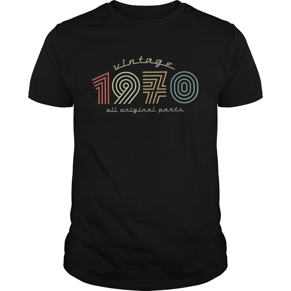 Vintage 1970 All Original Parts shirt