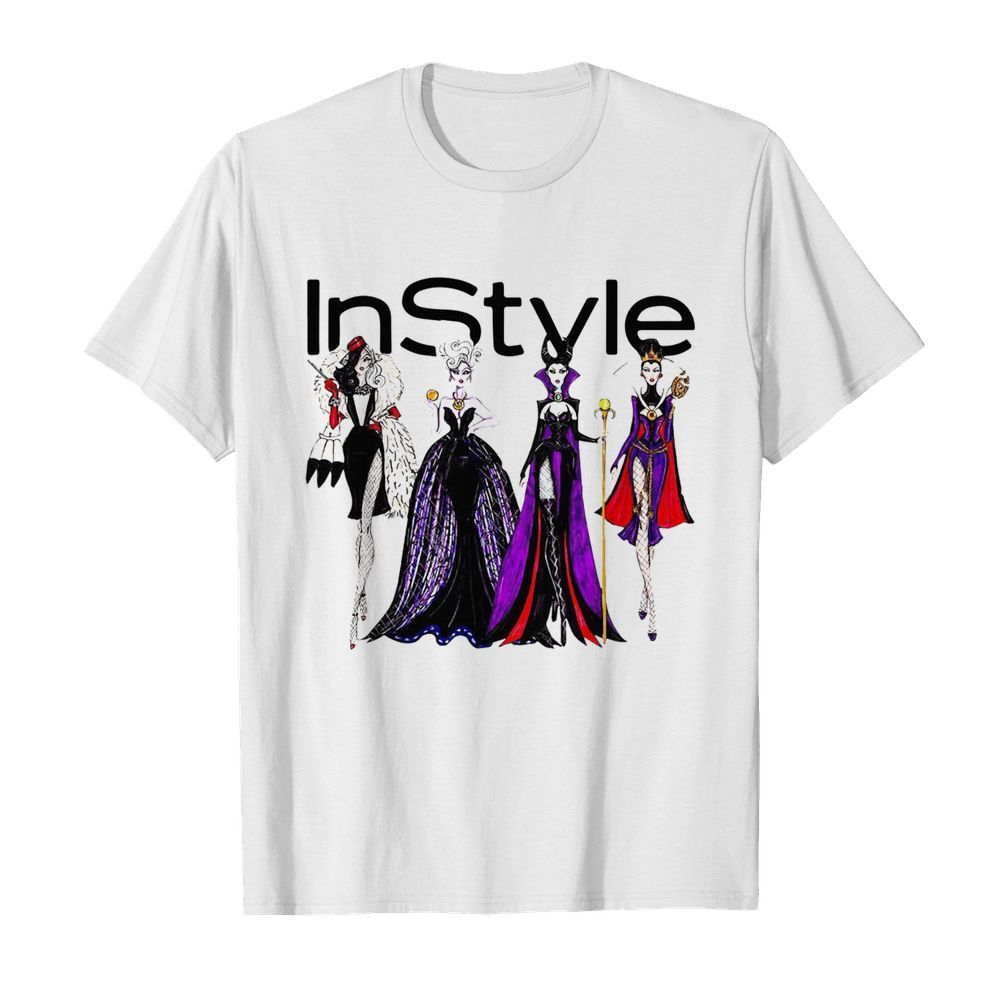 Vogue Disney Villains Evil Instyle shirt