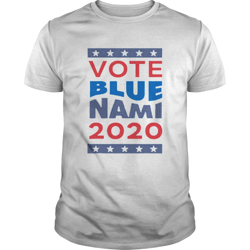 Vote Blue Nami Blue shirt