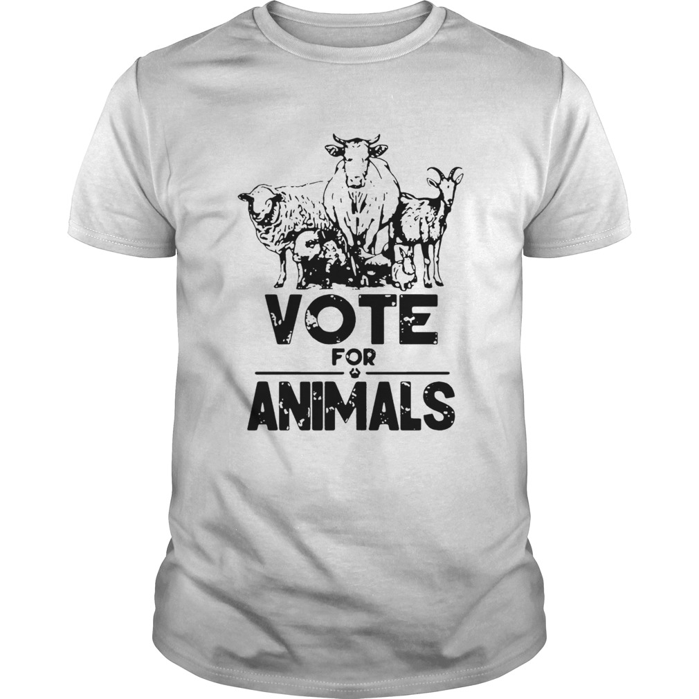 Vote For Animals 2020 President shirt