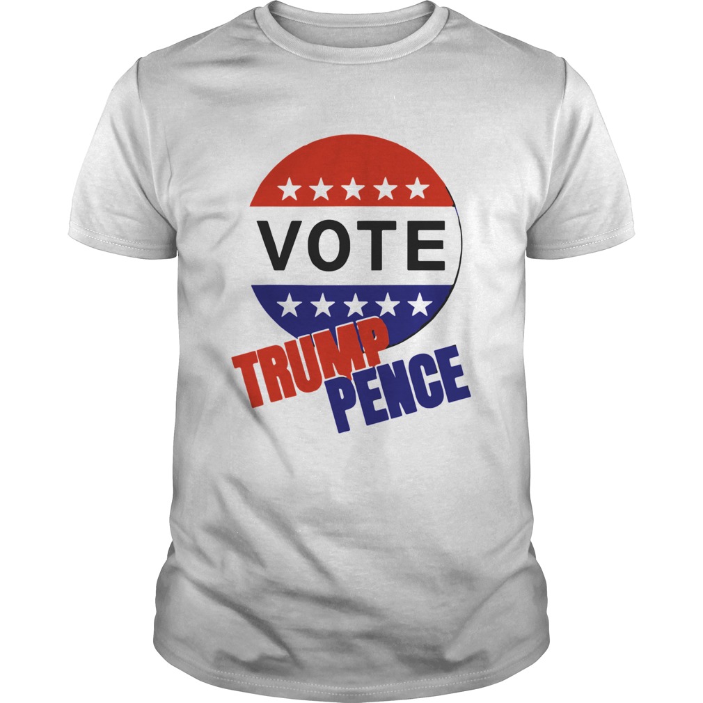 Vote Trump Pence American Flag  Unisex