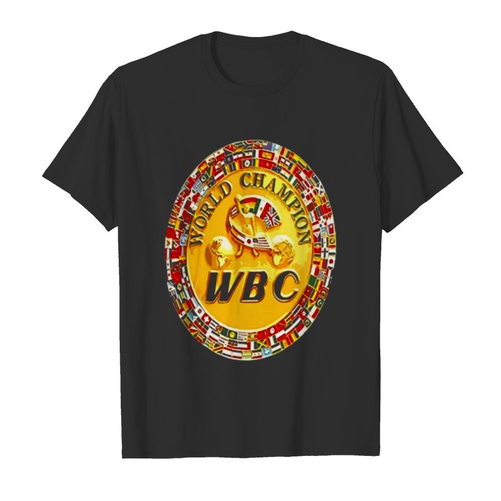 WBC Boxing Championship shirt