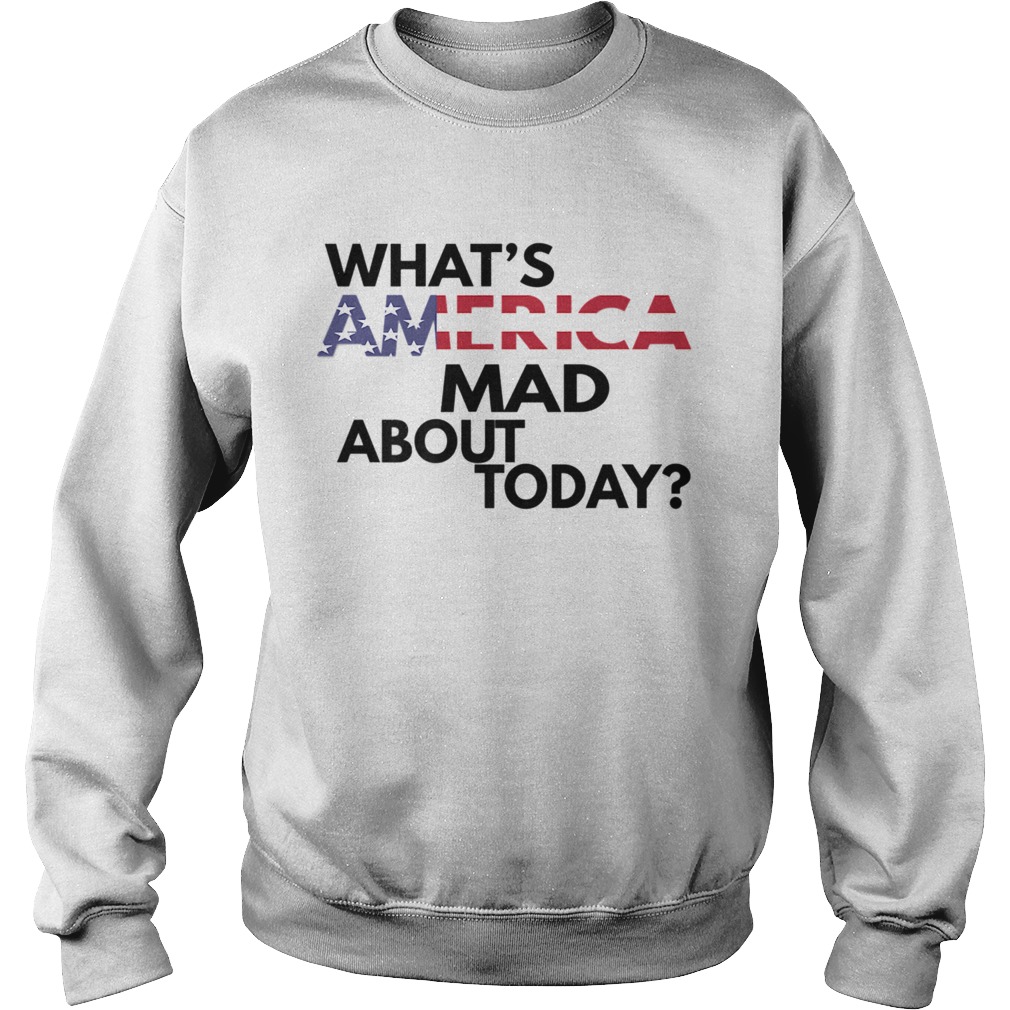 WHATS AMERICA MAD ABOUT TODAY  Sweatshirt