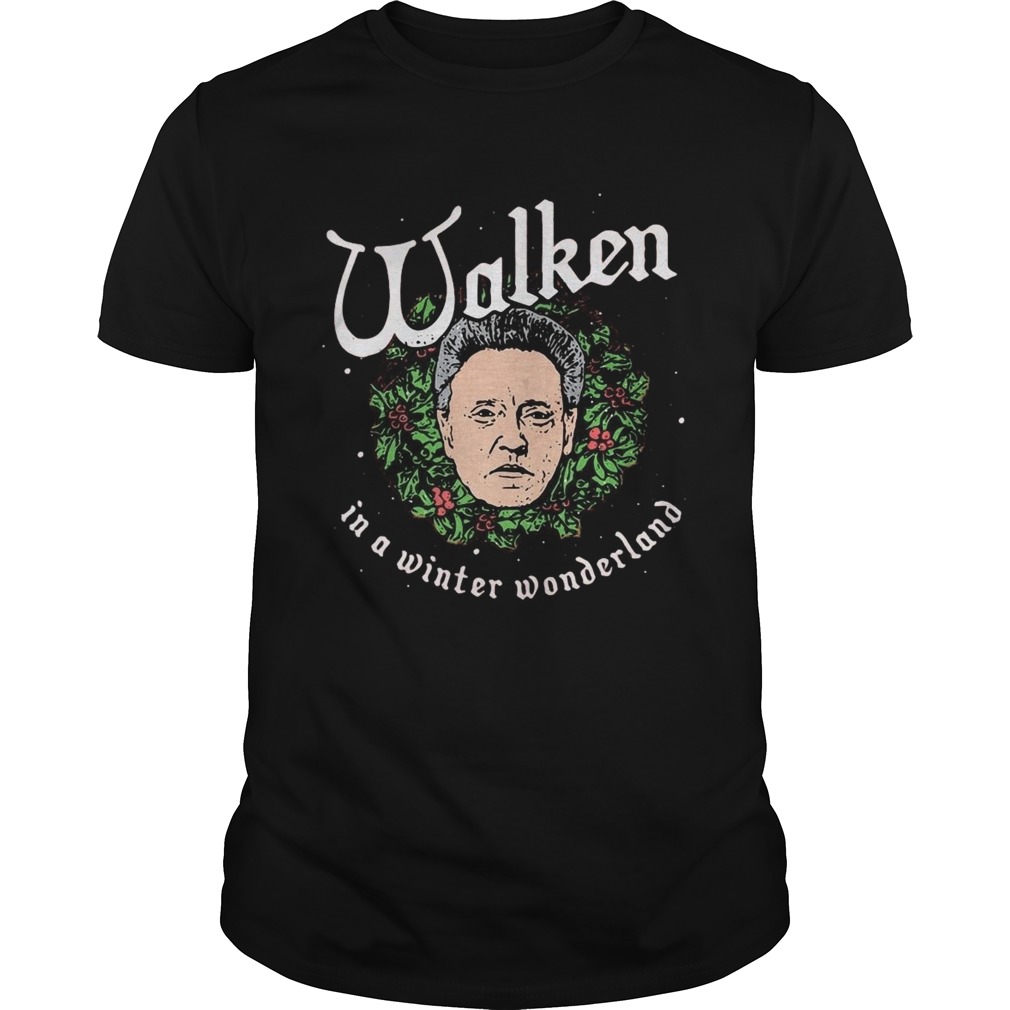 Walken In A Winter Wonderland Christmas shirt