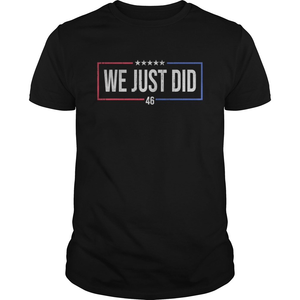 We just did 46 stars 2020 shirt