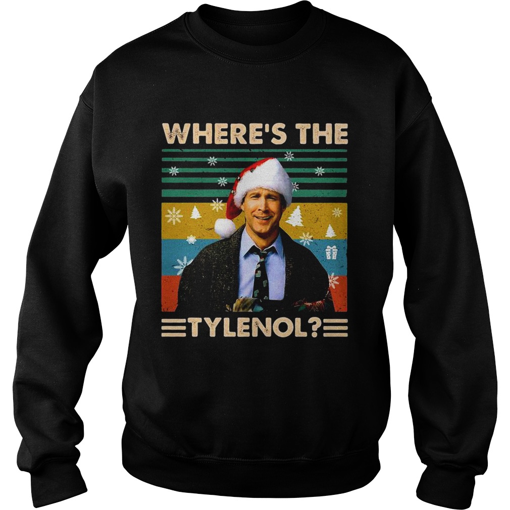 Wheres the Tylenol vintage Christmas  Sweatshirt